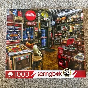 Springbok 1000-Piece Puzzle with Vintage Coca-Cola Theme